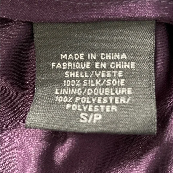 Guess Elegant Purple Midi Dress with Fringe - Picture 16 of 16